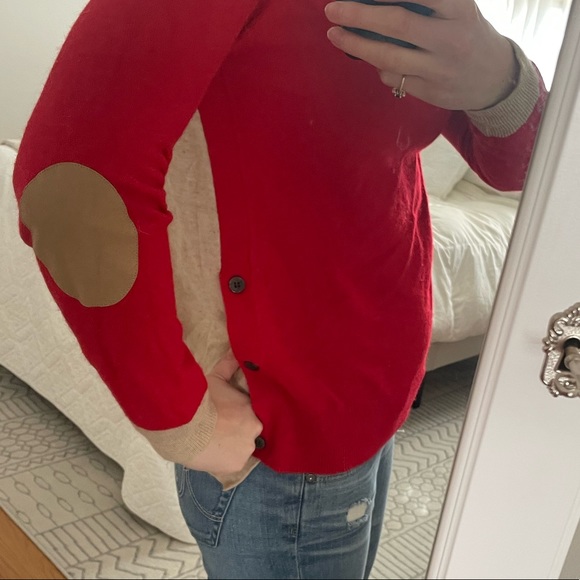 J. Crew two toned sweater - Picture 7 of 8